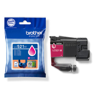 Original Brother LC-521M Rot Tintenpatrone