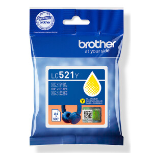 Original Brother LC-521Y Gelb Tintenpatrone