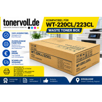 Kompatibler Resttonerbehälter Brother WT220 – bis zu 50.000 Seiten für Brother DCP, HL & MFC Farblaserdrucker