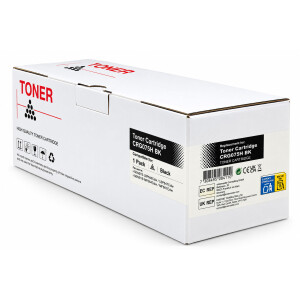 Kompatibler Toner mit Chip für Canon CRG-075H, Schwarz – High Capacity mit bis zu 3.500 Seiten für Canon i-SENSYS LBP-646Cdw, LBP-647Cdw & MF664Cdw / MF667Cdw