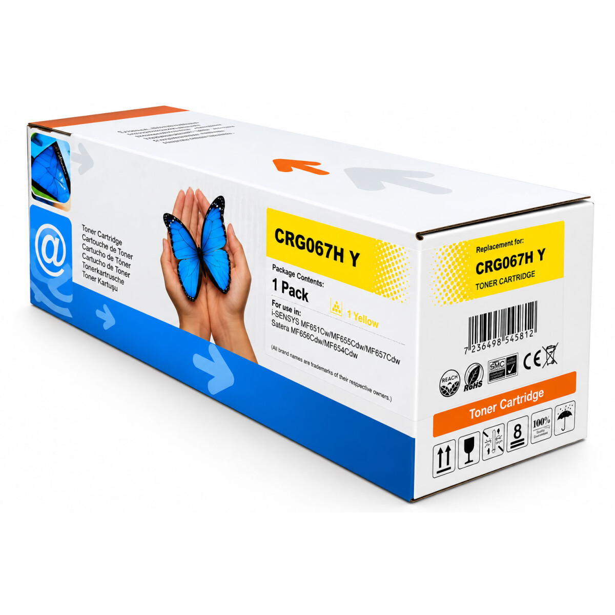 Kompatibler Toner mit Chip für Cano box