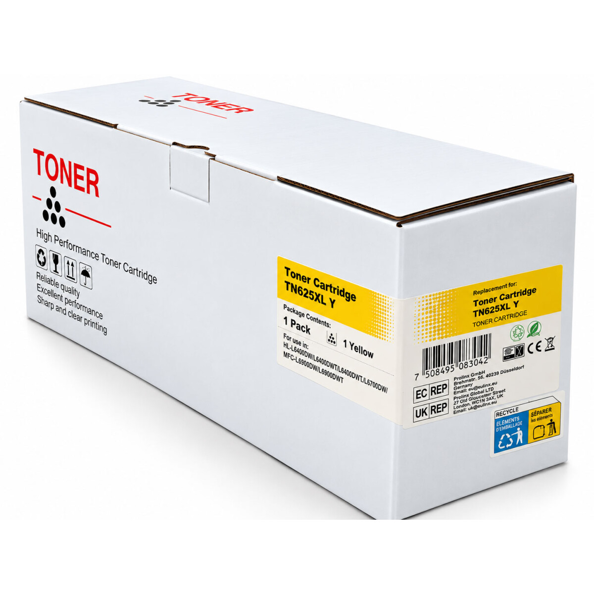 Kompatibler Toner mit Chip f&uuml;r Brother TN-625XL...