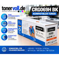 Kompatibler Canon CRG-069H Toner Schwarz mit Chip – 7.600 Seiten