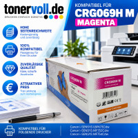 Kompatibler Canon CRG-069H Toner Magenta mit Chip – 5.500 Seiten